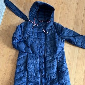 Lightweight Packable Knee Length Down Jacket